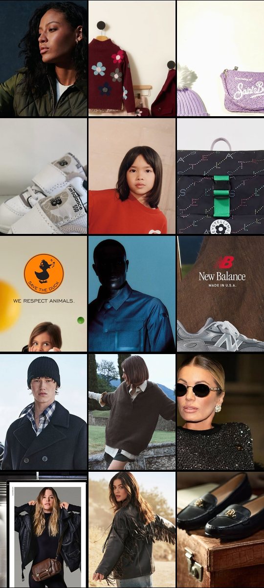 Il feed Instagram di @cbbottazzo prima di Teamoon