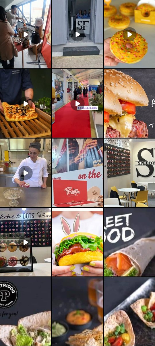Il feed Instagram di @speedy_food.s.a.s prima di Teamoon